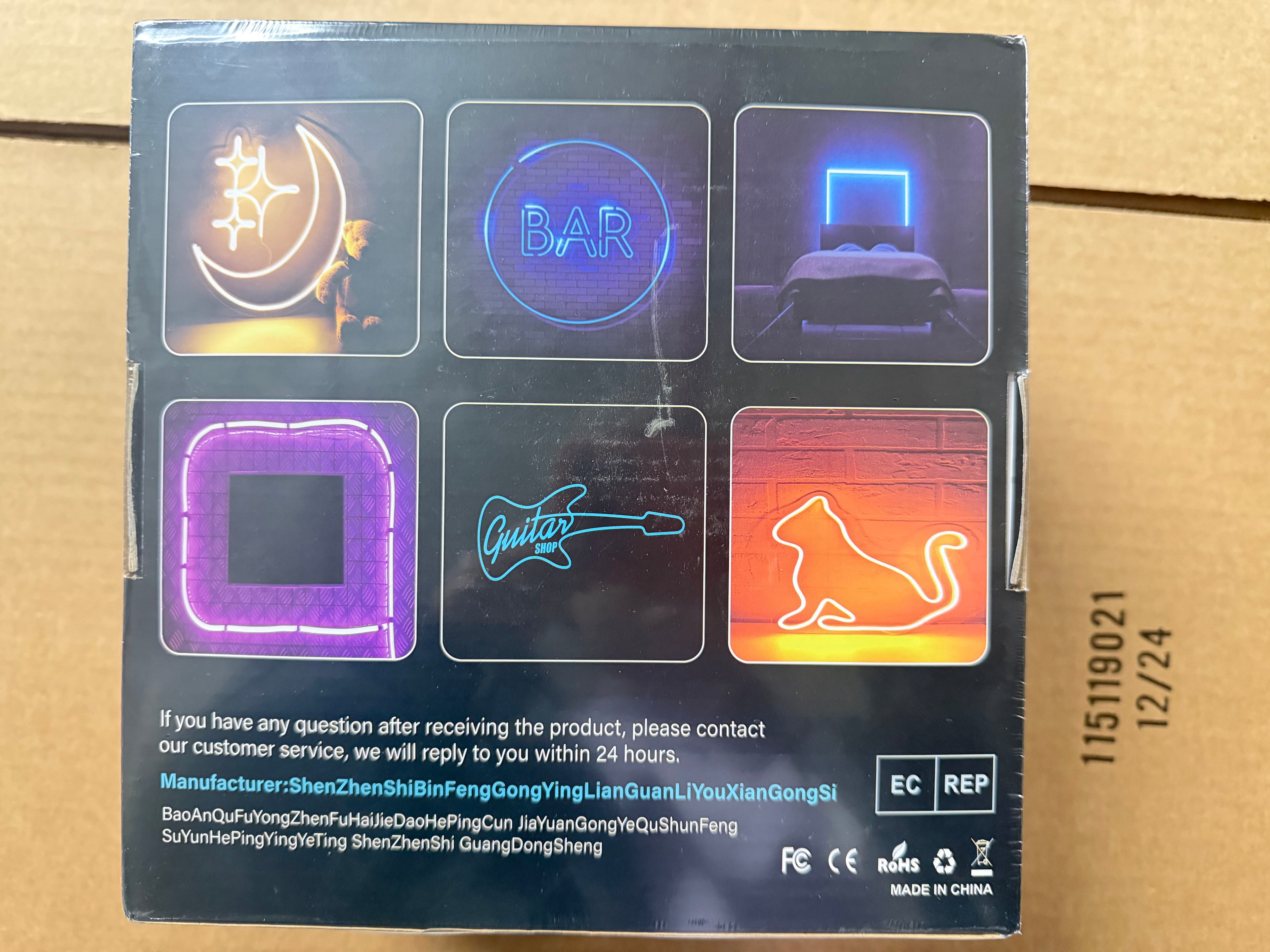 14PCS LED Neon Rope Lights – IP65 Waterproof RGB Strip with Remote & APP Control (Indoor/Outdoor)