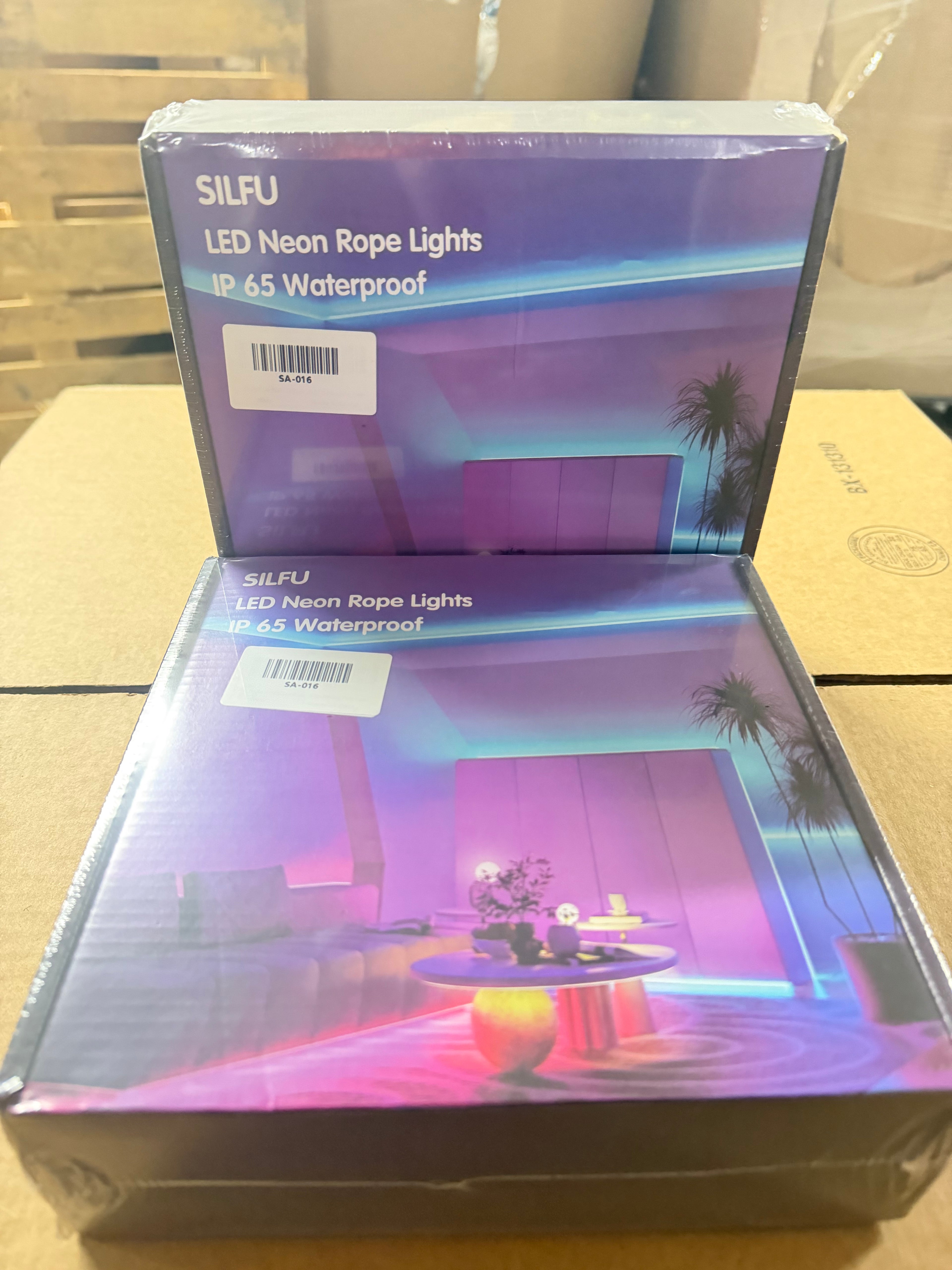 14PCS LED Neon Rope Lights – IP65 Waterproof RGB Strip with Remote & APP Control (Indoor/Outdoor)